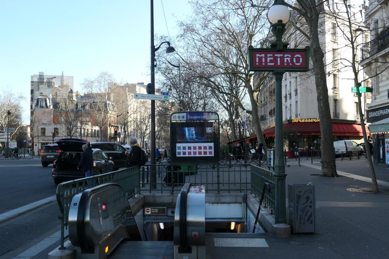 Luxury Studio Daumesnil Wifi & Netflix Paris Exterior foto